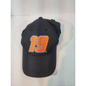 Nascar Bass Pro Shops Black Orange Hat Martin Truex Jr #19 Joe Gibbs Racing Cap